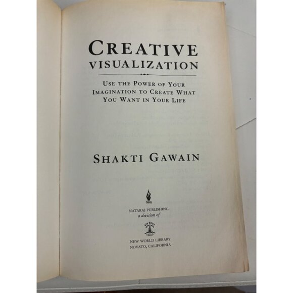 Creative Visualization By Shakti Gawain 25th Anniversary Edition Paperback - Picture 6 of 12